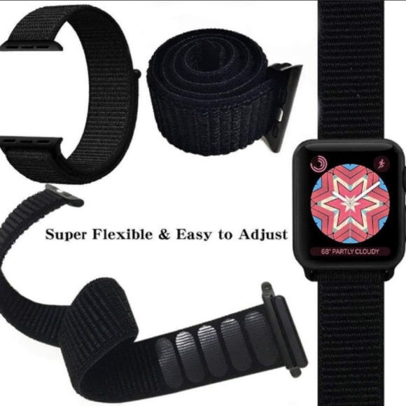 Pine Green Sport Loop Band for Apple iWatch - Picture 3 of 5